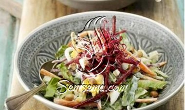 سلطة الشمندر الملوّنة