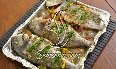 السمك المشوي بطريقة سهلة