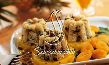 الرز بالزعفران مع المشمش والأناناس.. مبتكر وشهي