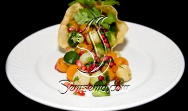 البطاطس الحلوة مع الرمّان وصفتكِ الصحية