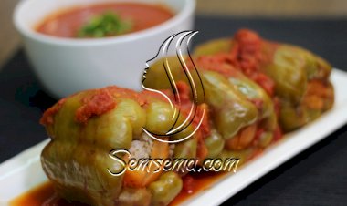 الفلفل الأخضر المحشو بالفيديو