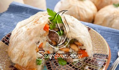 أوزي باللحم المفروم من مطبخ منال العالم