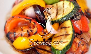 الخضر المشوية طبق مغذٍ...لحميتكِ