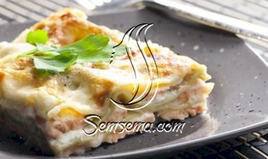 طريقة سهلة لتحضير لازانيا السالمون