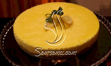 موس الليمون الشهي والخفيف