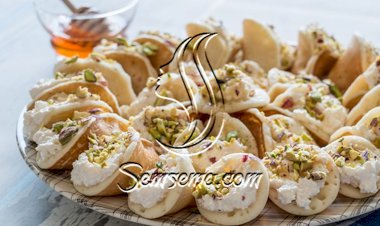 قطايف عصافيري بالقشطة الشهية