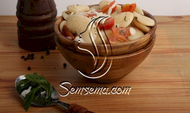 سلطة الفاصوليا البيضاء بالريحان للرجيم