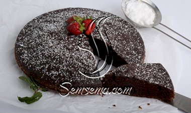 كيك الشوكولاتة الشهية بزيت الزيتون