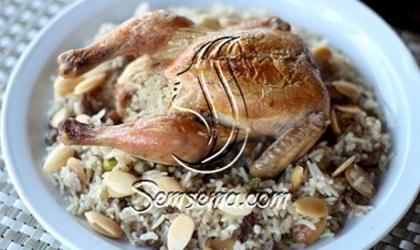 دجاج محشي بالرز.. بالنكهة الشرقية