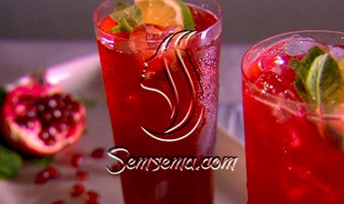 عصير الرمان المنعش والصحي