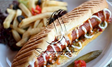 ساندويش هوت دوغ فرانكفورت