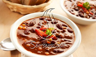 يخنة الفاصوليا المكسيكية الحمراء للرجيم