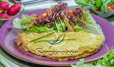 بيض الأومليت لفطور شهي