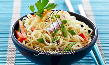 نودلز بالخضار للرجيم