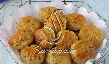 سكونز الجبن والزيتون لرجيم متوازن