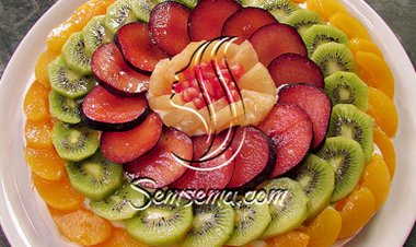 بيتزا الفواكة المبتكرة