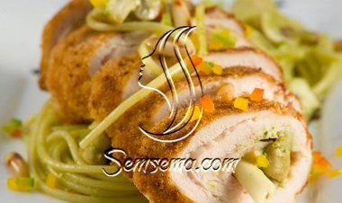 لفائف إسكالوب الدجاج الصحية للرجيم