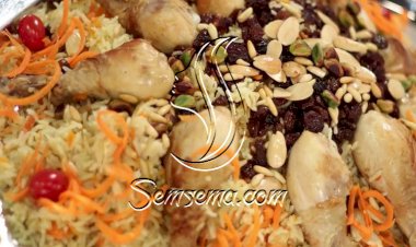 الارز البخاري مع منال العالم ونيكول سابا