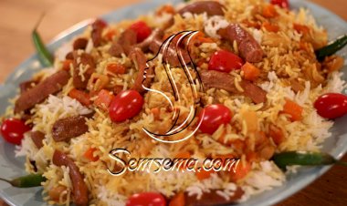 برياني الصوصيج مع جليلة