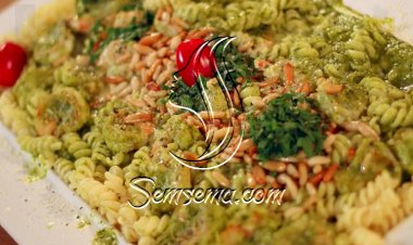 باستا الروبيان بصلصة البيستو مع منال العالم وسوزان نجم الدين