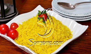 رز بسمتي بالكركم.. خفيف وسهل