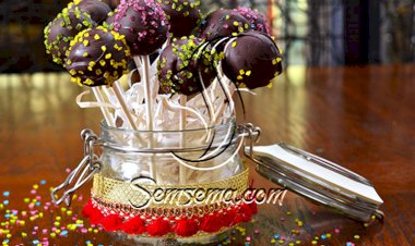 لولي بوب بالشوكولاتة