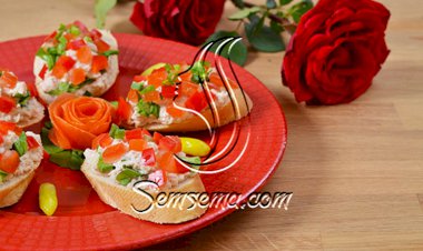 "بروسكيتا" التونا