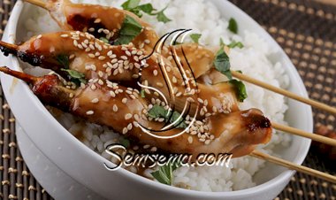 الدجاج المشوي بصلصة الترياكي لرجيم صحي