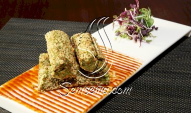 سيخ الخضروات بالكينوا المقرمشة لرجيم صحي