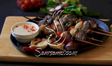 الكباب المشوي على الطريقة المصرية