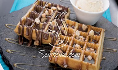 وافل العسل الشهي