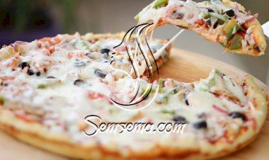 بيتزا الخضار السهلة بالفيديو