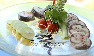 لفائف سمك الكنعد لرجيم صحي