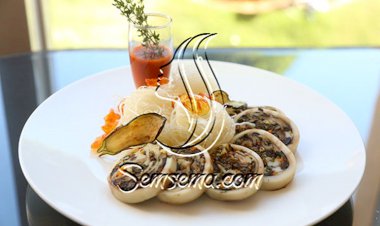 الكلماري المحشي .. لوجبة خفيفة وشهية