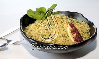 الكسكس بالأعشاب .. من المطبخ المغربي