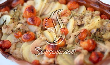 فيديو فخارة الدجاج والبطاطس .. لسفرة شهية