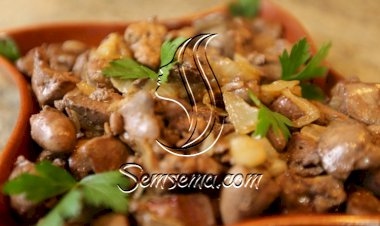 كبدة بدبس الرمان الشهية بالفيديو