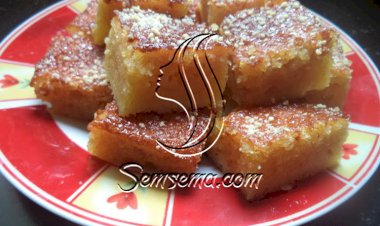 بسبوسة بلبن الزبادي