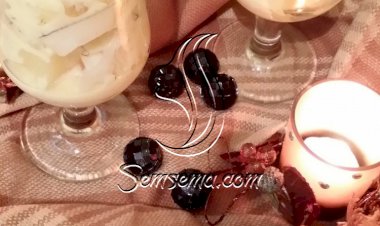 سلطة جوز الهند و الأناناس بالكريم كراميل المنعشة