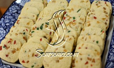 بسكويت الفواكة المجففة بالفيديو