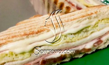 كلوب ساندويش الحبش والجبن