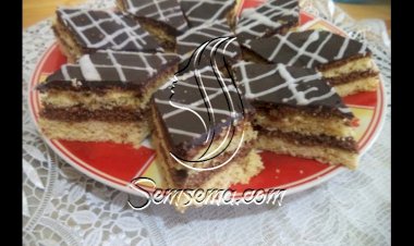 حلا الطبقات بالشوكولاتة