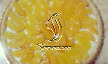 تارت الخوخ اللذيذ