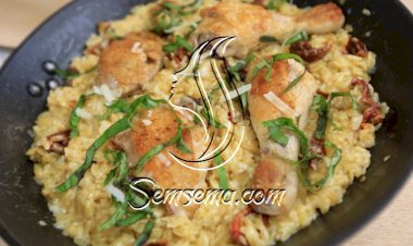 فيديو أورزو بالدجاج والكريمة