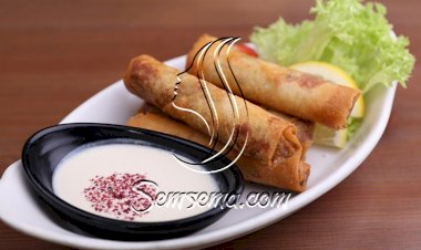 رولات الفلافل مع الشطة