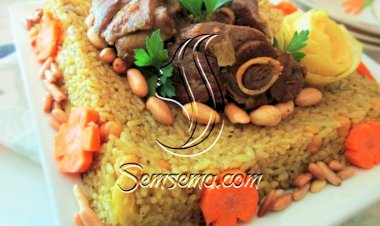 القدرة الخليلية باللحم من المطبخ الفلسطيني