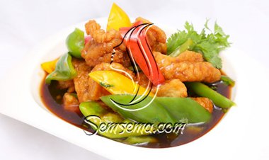 الهامور بصلصة المحار الشهية