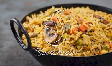 برياني مع المشروم ... وصفة مبتكرة