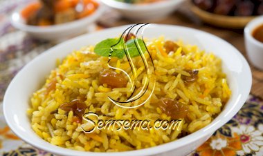 كبسة الأرز بالجزر