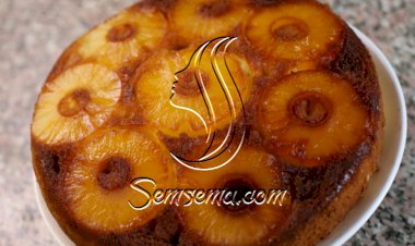 فيديو كيكة الأناناس